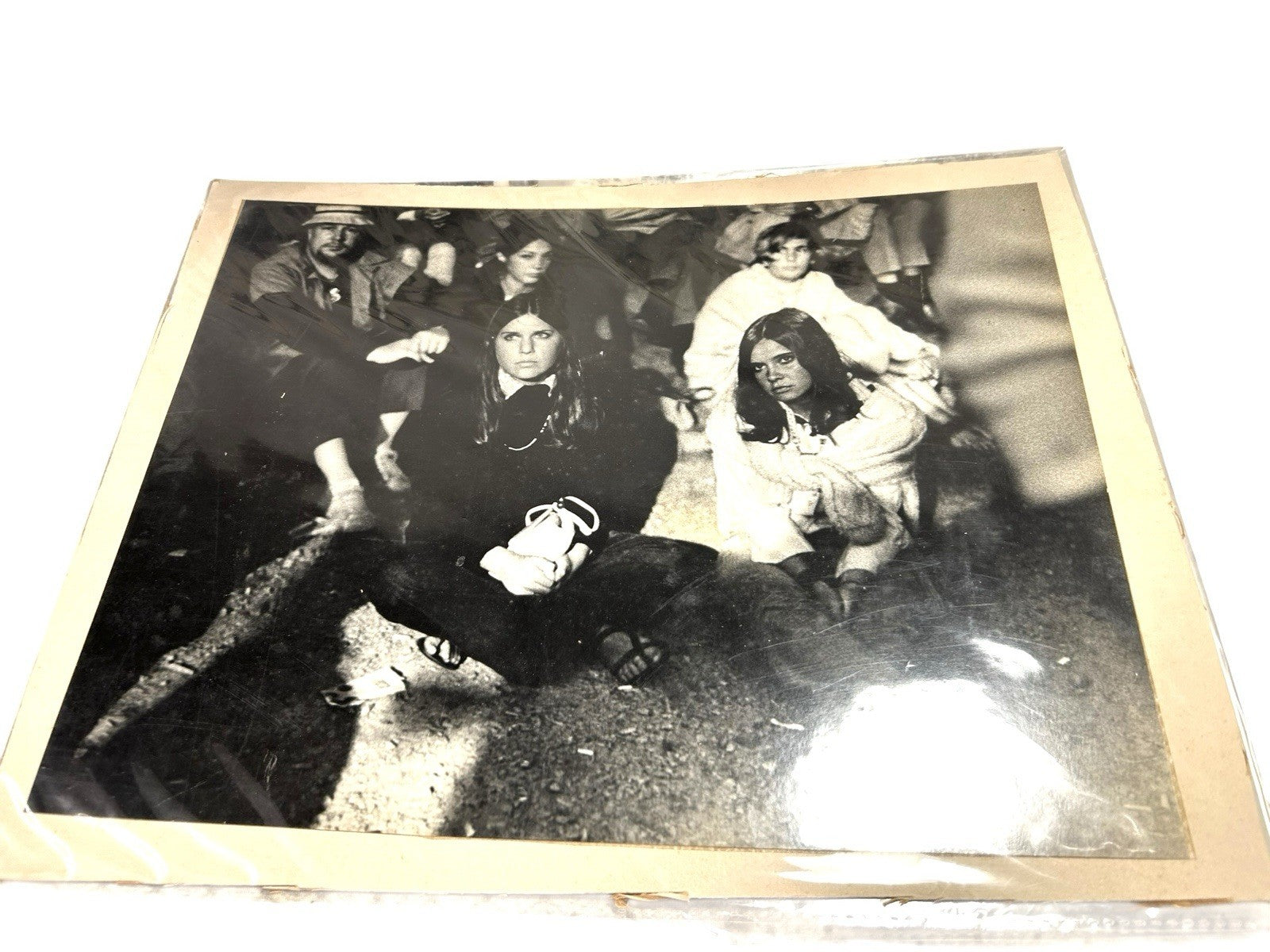 Vintage Lot of 3 Hippie Music Festival Photgraphs Owned by Mike Wolfe American