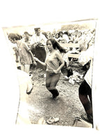 Vintage Lot of 3 Hippie Music Festival Photgraphs Owned by Mike Wolfe American