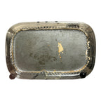 Antique Block House Ft. Duquesne Pittsburgh Clear Glass Advertising Paperweight