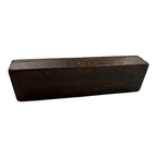 Antique Sharpening Stone in Coffin Wood Box