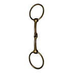 Vintage German Herm Sprenger Loose Ring Single Jointed Brass Snaffle Bit