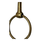Vintage German Herm Sprenger Loose Ring Single Jointed Brass Snaffle Bit