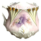 Antique RS Prussia Sugar Bowl in Pansy Pattern