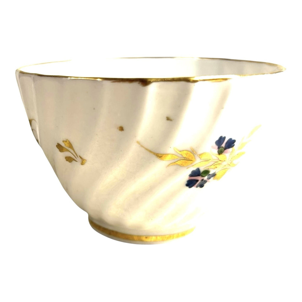 Antique Handleless Caughley China Tea Cup