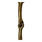 Vintage German Herm Sprenger Loose Ring Single Jointed Brass Snaffle Bit
