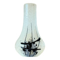 Vintage Handblown Pulegoso Fuyuki Bubble Glass Vase