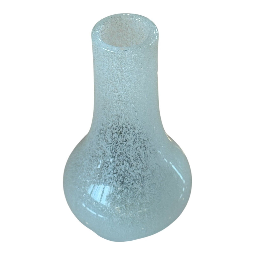 Vintage Handblown Pulegoso Fuyuki Bubble Glass Vase