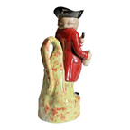 Antique Staffordshire Hearty Good Fellow Toby Jug Character Pitcher