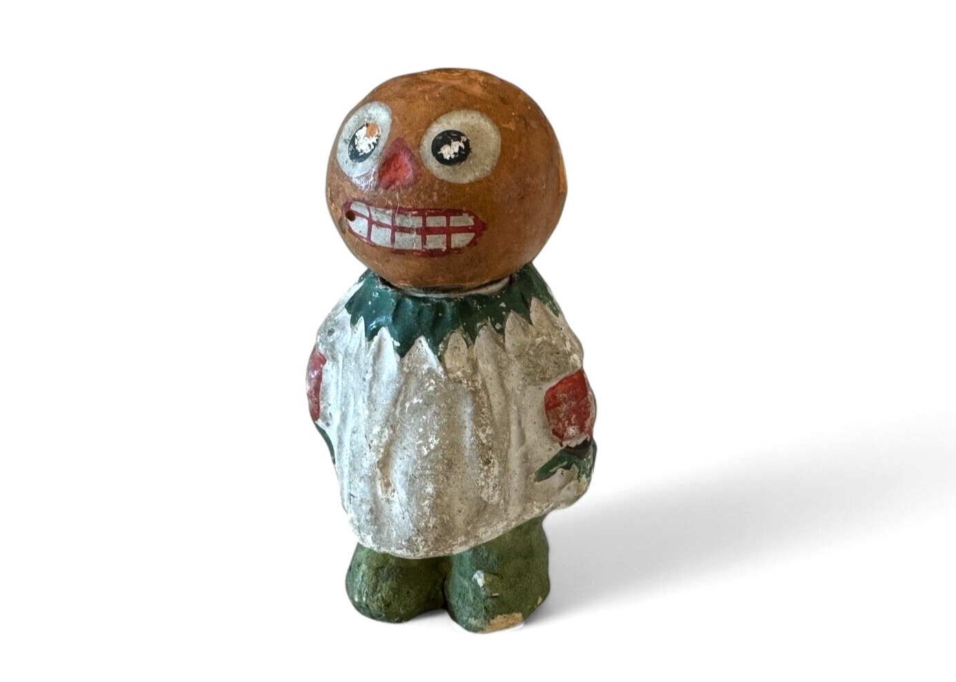 Antique German Halloween Vegetable Man Candy Container