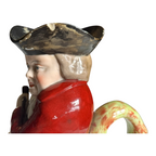 Antique Staffordshire Hearty Good Fellow Toby Jug Character Pitcher