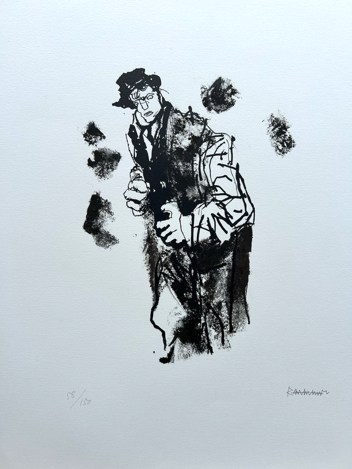 Vintage Modernist Expressionist Lithograph Portfolio 20 Prints - Abraham Rattner