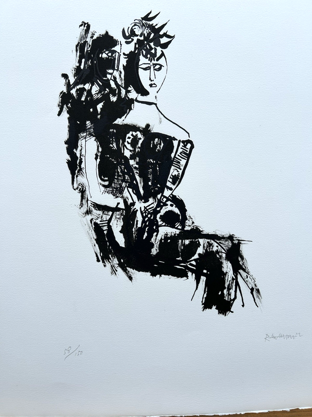 Vintage Modernist Expressionist Lithograph Portfolio 20 Prints - Abraham Rattner