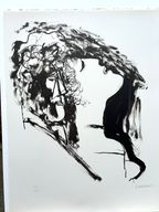 Vintage Modernist Expressionist Lithograph Portfolio 20 Prints - Abraham Rattner