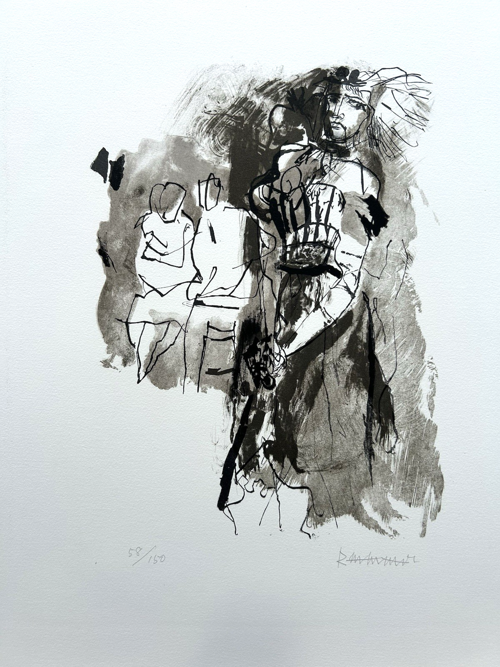Vintage Modernist Expressionist Lithograph Portfolio 20 Prints - Abraham Rattner