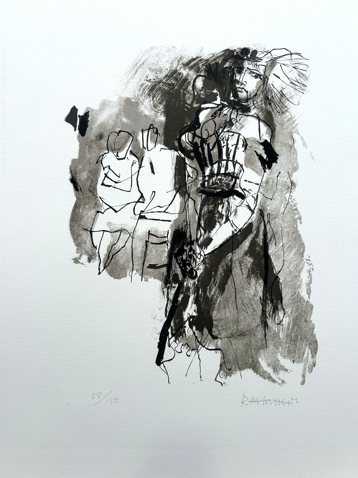 Vintage Modernist Expressionist Lithograph Portfolio 20 Prints - Abraham Rattner