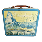 Vintage 1960 Aladdin Disneyland Metal Lunch Box & Thermos Set
