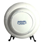 Antique Staffordshire Blue Transferware Historical Bowl Octagon Church