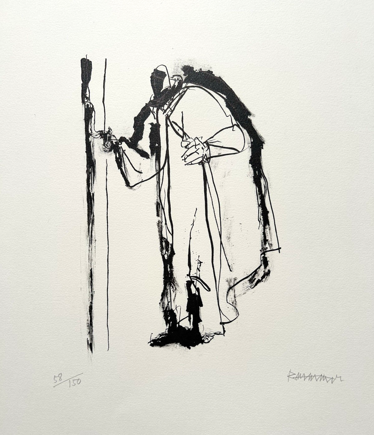 Vintage Modernist Expressionist Lithograph Portfolio 20 Prints - Abraham Rattner