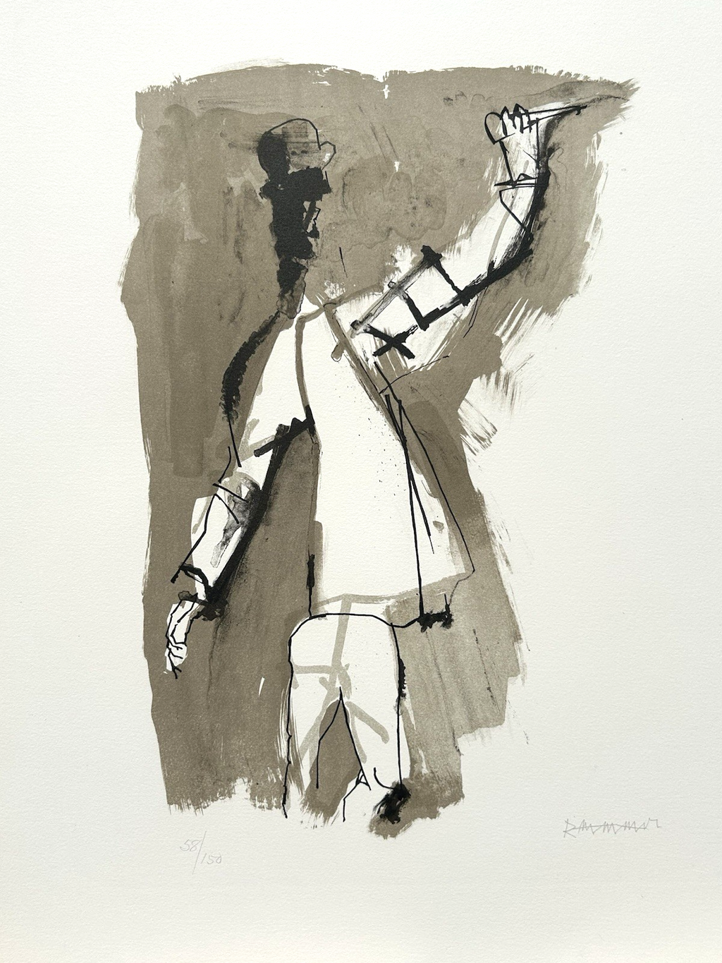 Vintage Modernist Expressionist Lithograph Portfolio 20 Prints - Abraham Rattner