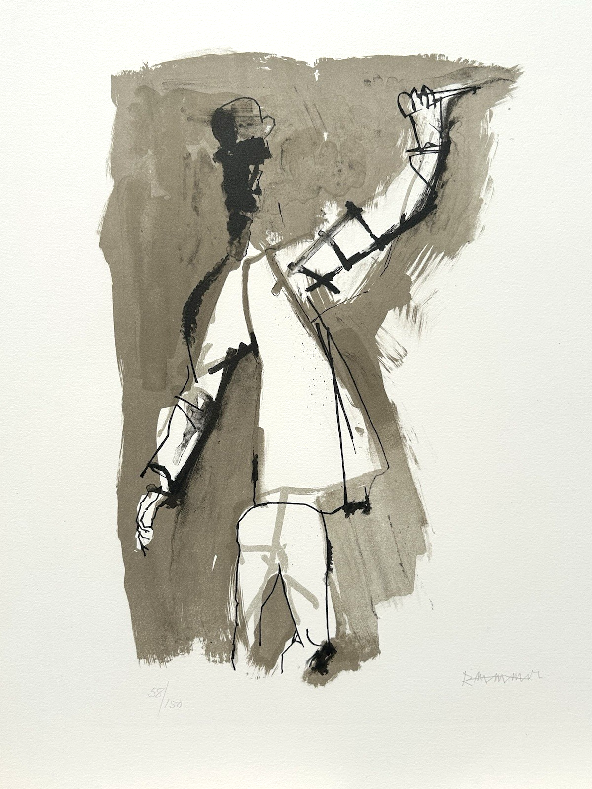 Vintage Modernist Expressionist Lithograph Portfolio 20 Prints - Abraham Rattner