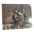 Antique Photograph of Buffalo Bill's Saddle