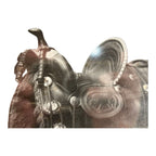 Antique Photograph of Buffalo Bill's Saddle