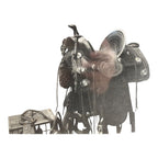 Antique Photograph of Buffalo Bill's Saddle