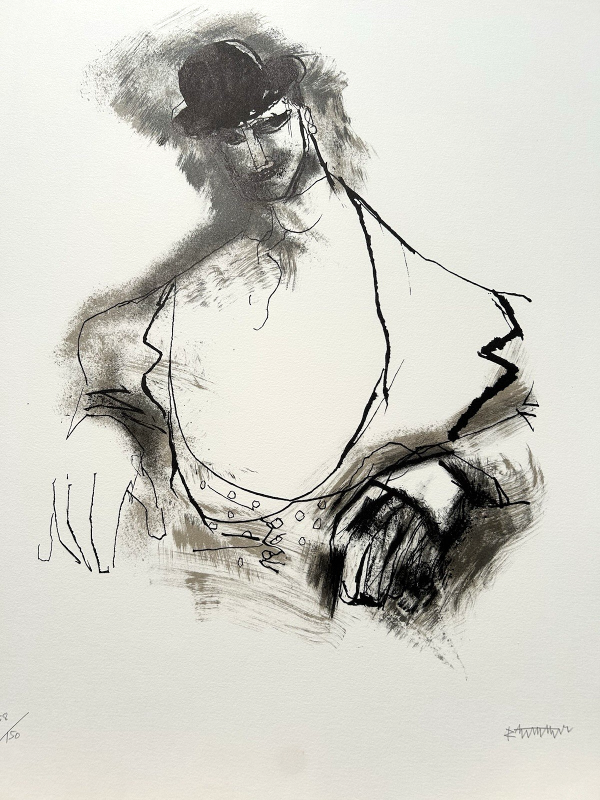 Vintage Modernist Expressionist Lithograph Portfolio 20 Prints - Abraham Rattner