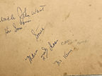 Antique Collectible Western Bear & Buffalo Butcher Shop Photograph
