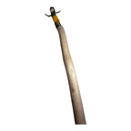Vintage Hand Carved Folk Art Figural Walking Stick by RT Rulenback