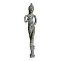 Ancient Collectible Roman Bronze Female Woman Sculpture Figurine Statue Idol