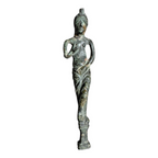 Ancient Collectible Roman Bronze Female Woman Sculpture Figurine Statue Idol