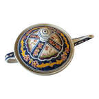 Antique Faience Quimper Pottery Lidded Invalid Feeder