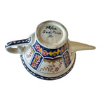 Antique Faience Quimper Pottery Lidded Invalid Feeder