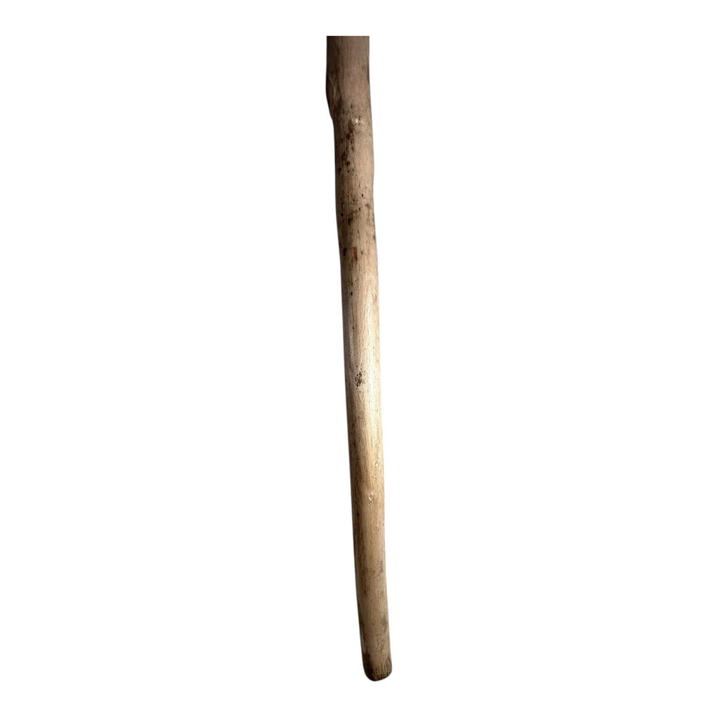 Vintage Hand Carved Folk Art Figural Walking Stick by RT Rulenback