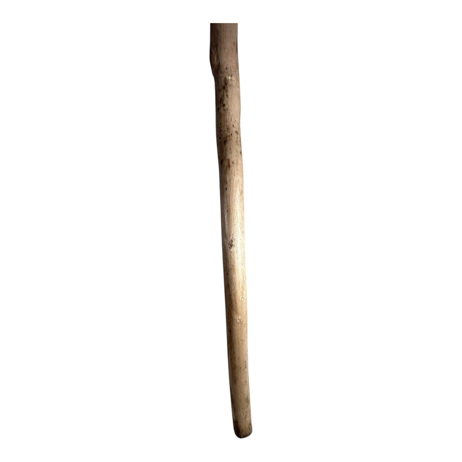 Vintage Hand Carved Folk Art Figural Walking Stick by RT Rulenback