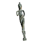 Ancient Collectible Roman Bronze Female Woman Sculpture Figurine Statue Idol