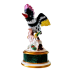 Vintage Giulia Mangani Italy Sèvres Style Porcelain Bird Figurine