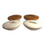 Vintage Roseville Pottery Raymor Covered Bowls - by Ben Siebel - Set of 4