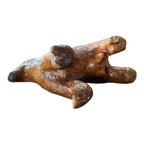 Antique Native American Redware Pottery Ram Figurine