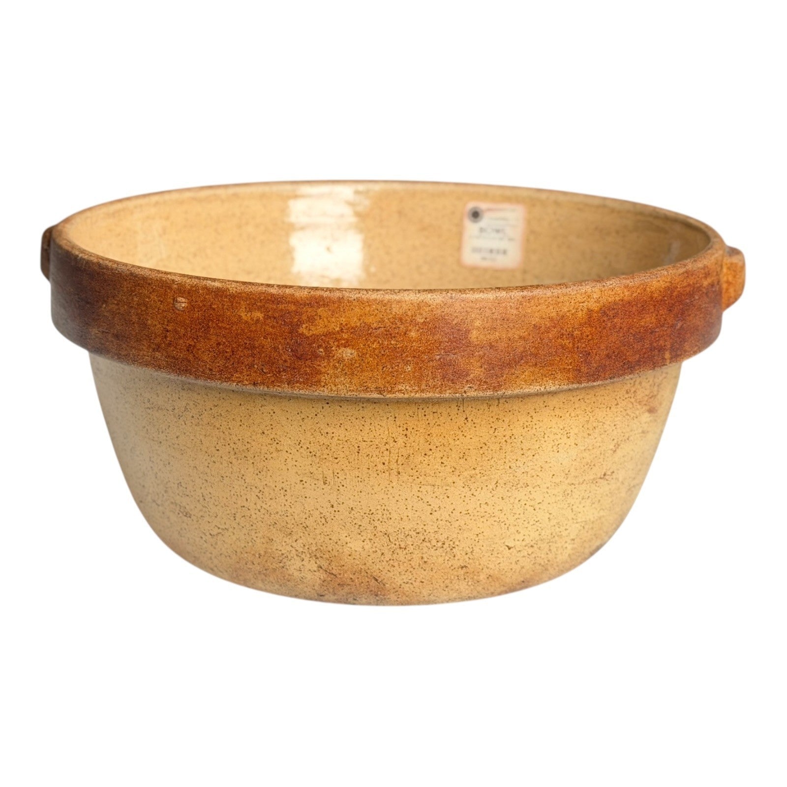 Antique New Health Ware Stoneware Mixing Bowl Crock - Martha Stewart TV Prop
