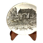 Antique Odd Fellows Fine China Advertising Dish Norristown Pennslyvania