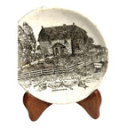 Antique Odd Fellows Fine China Advertising Dish Norristown Pennslyvania