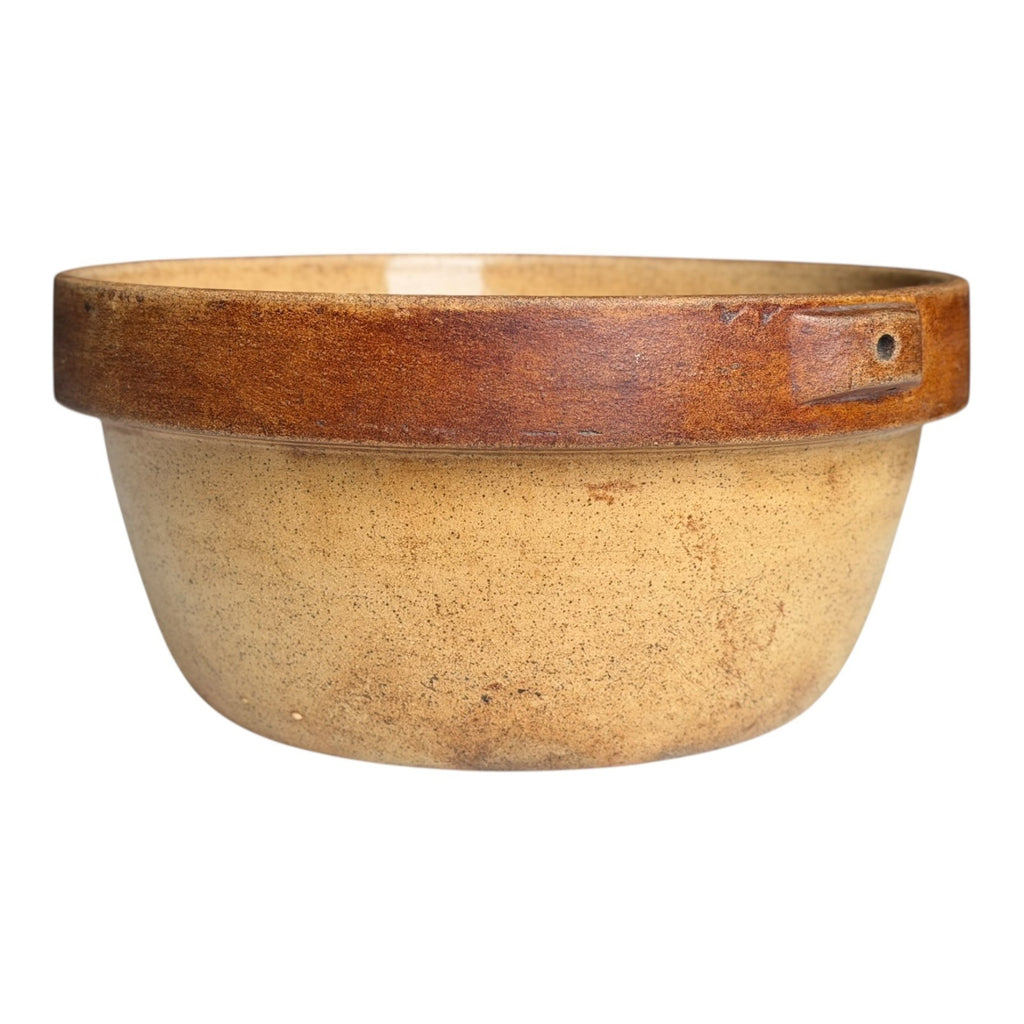 Antique New Health Ware Stoneware Mixing Bowl Crock - Martha Stewart TV Prop