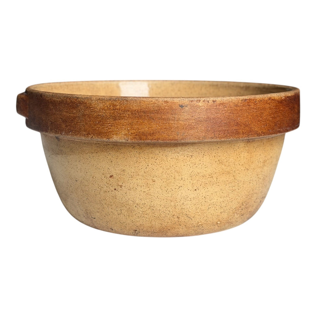 Antique New Health Ware Stoneware Mixing Bowl Crock - Martha Stewart TV Prop
