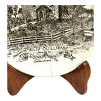 Antique Odd Fellows Fine China Advertising Dish Norristown Pennslyvania