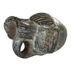 Antique Pre-Columbian Peruvian Chimú Blackware Stirrup-Spout Bird Effigy Vessel
