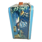 Vintage 1960 Aladdin Disneyland Metal Lunch Box & Thermos Set