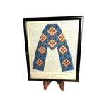 Antique Slipper in Beads and Raised Berlin Work Pattern Englishwoman's Domestic