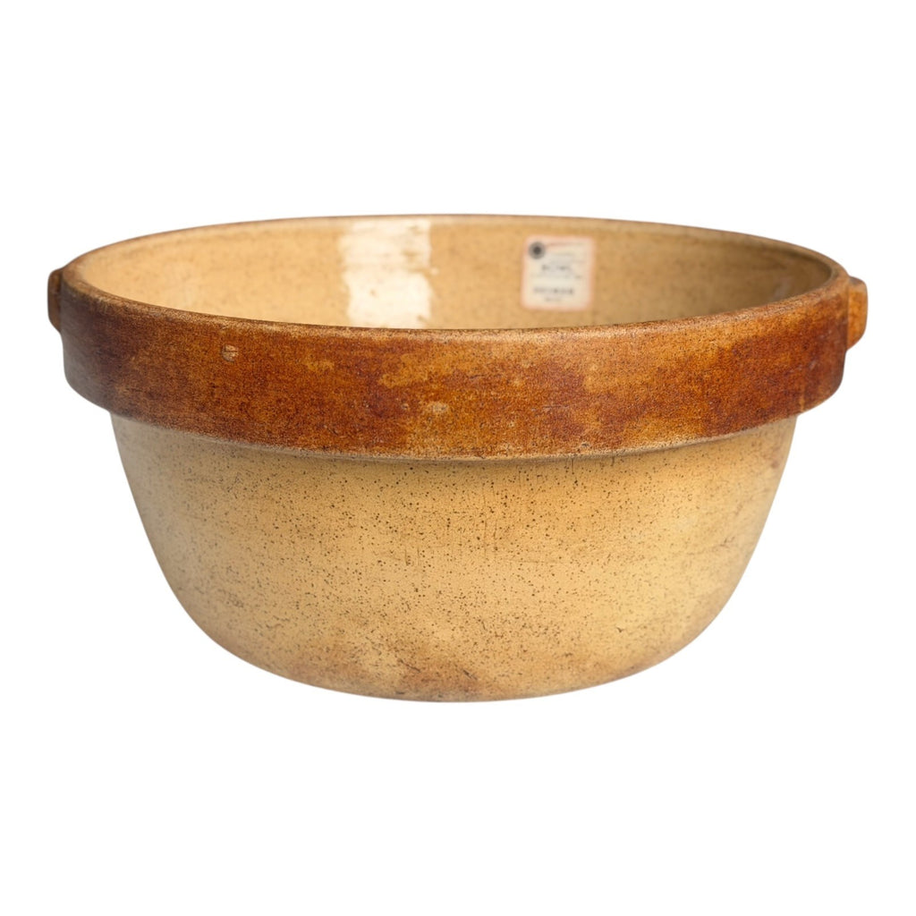 Antique New Health Ware Stoneware Mixing Bowl Crock - Martha Stewart TV Prop